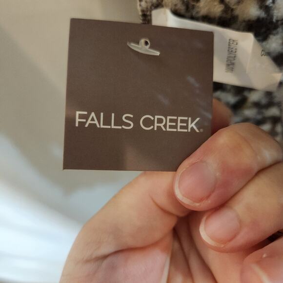 FALLS CREEK Mustard Yellow Brown Cream Tartan Plaid Reverse To Brown Cream Check - Picture 4 of 12